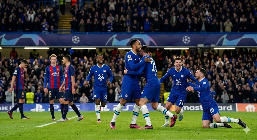 เชลซี ฟอร์มดุ ถล่ม บาร์เซโลน่า 3-0 (UCL)